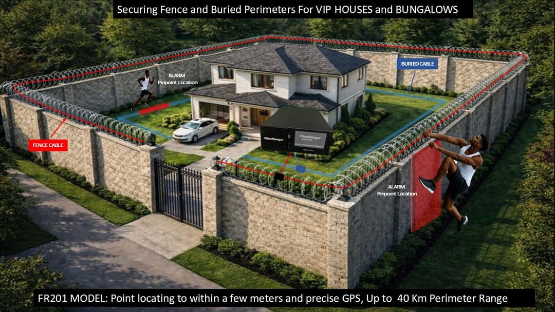Securing Fences & Buried Perimeter for VIP Houses and Bungalows Category Image